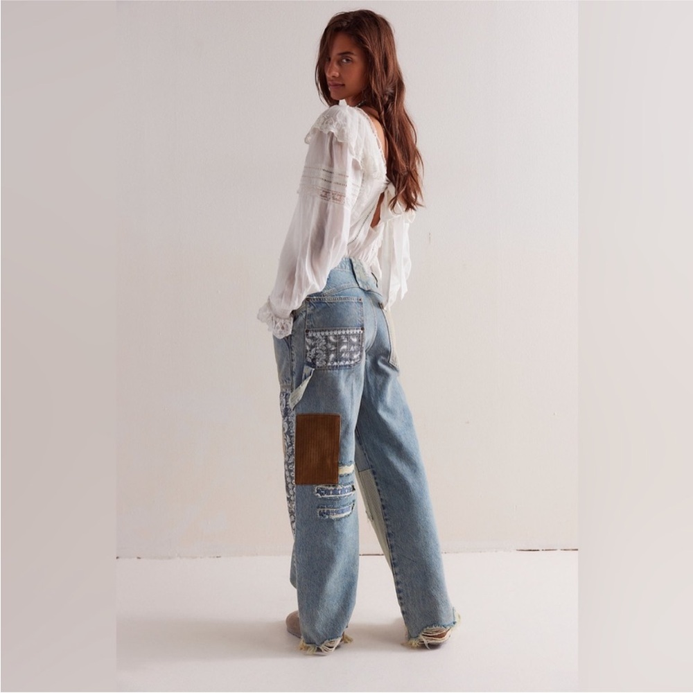 We The Free Popular Demand Patched Jeans - Picture 6 of 8